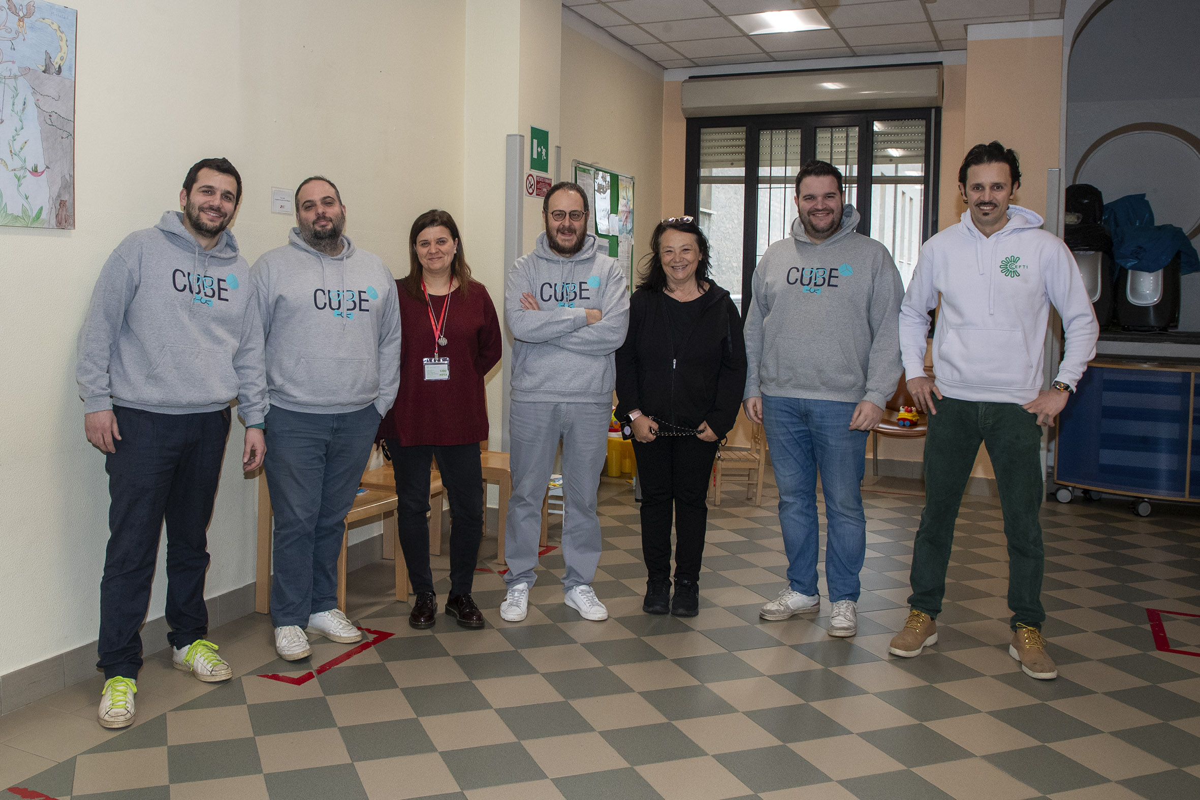 Una doppia donazione per il servizio di Neuropsichiatria Infanzia ed Adolescenza da parte di Cube SRL e di Cefti SRL